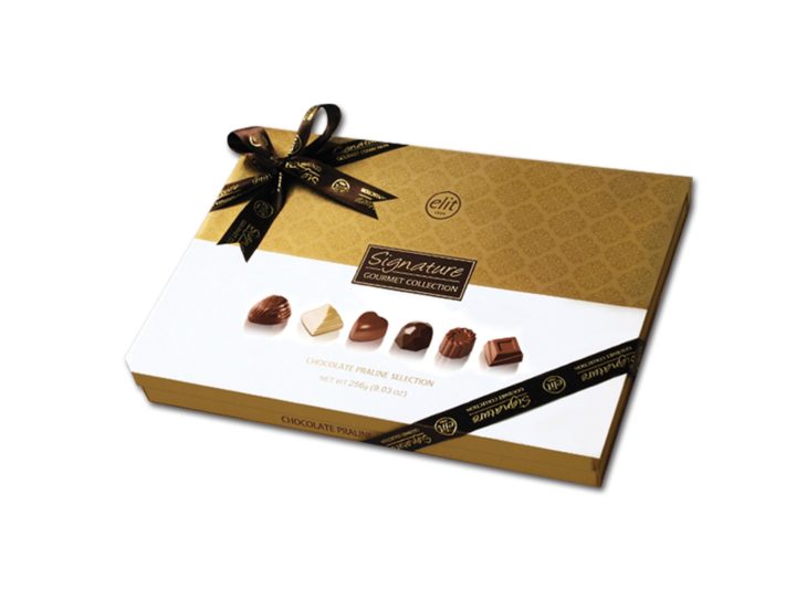 ELIT SIGNATURE GOURMET COLLECTION <span class=search-everything-highlight-color style=background-color:orange><span
class=search-everything-highlight-color style=background-color:orange>PRALINE-GOLD</span></span> WITH BAG - 256GR