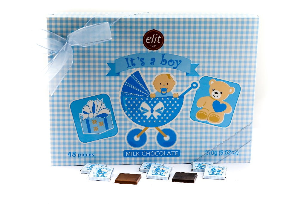 ELIT IT’S A BOY MILK CHOCOLATE GIFT BOX