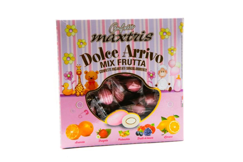 Confetti Dolce Arrivo Maxtris Rosa 500 gr