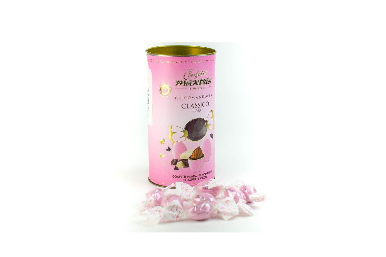 Confetti Maxtris ciocomandorla classico rosa