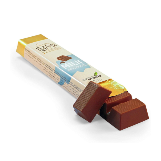 BEL ARTE SUGAR FREE MILK CHOCOLATE BARS 42GR