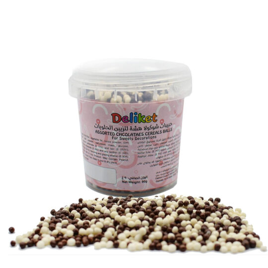 Deliket Chocolate Cereal Balls 90 g, Assorted