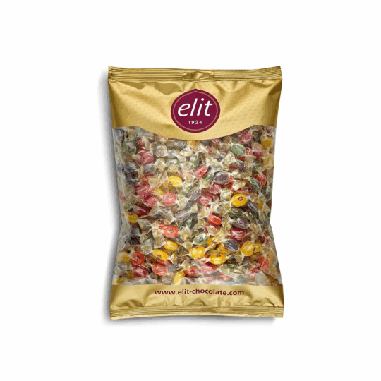 ELIT Minibon Individually Wrapped Hard Mini Candy, Mix Bag Of Different Flavor Candy 1KG