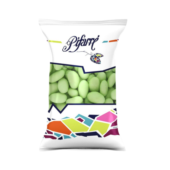 Pifarre Green Sugar Coated SPANISH Almonds Dragees Bag 1kg