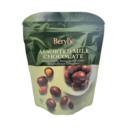Premium Almond Coatted Asoorted Smooth Chocolate Gourmet Treat for Snacking and Gifting 250GR