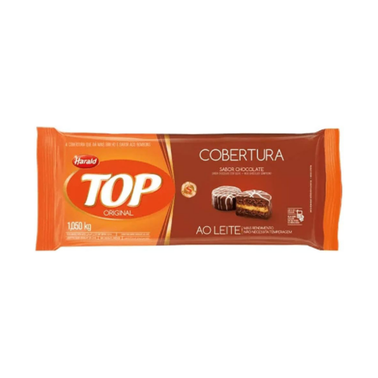 Harald Milk Chocolate Block for Baking & Decorating, Couverture Chocolate,1.05kg