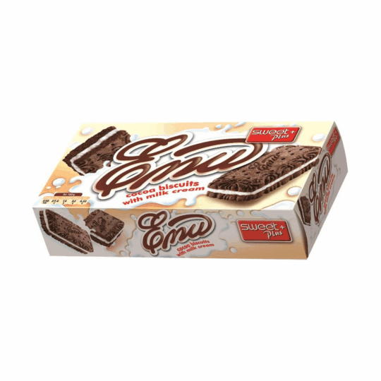 SWEET PLUS - EMU COCOA BISCUIT WITH MILK CRÈME