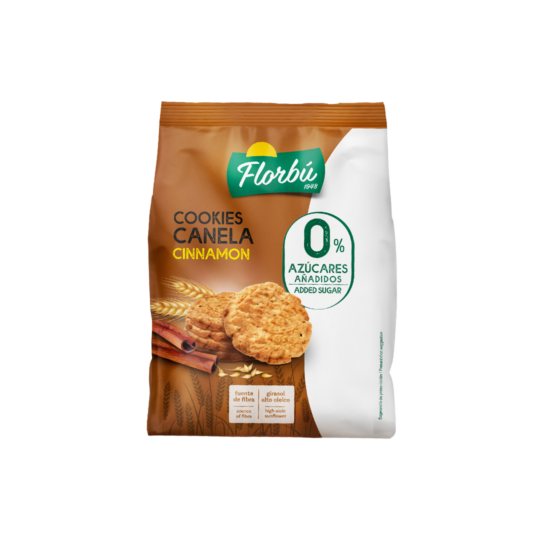 FLORBU SUGAR FREE MINI CINNAMON COOKIES 130Gr
