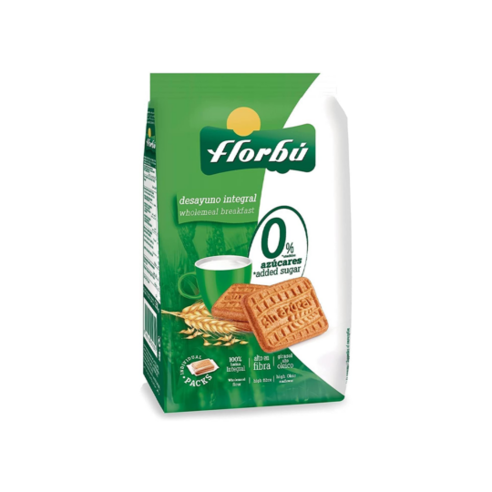 Florbu Wholemeal Biscuit No Added Sugar 350 g
