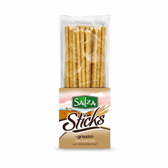 SALZA STICKS WITH EINKORN AND HIMALAYAN SALT