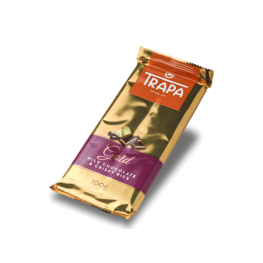 TRAPA GOLD MILK CHOCOLATE & HAZELNUTS