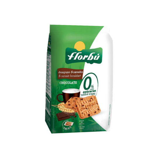 FLORBU SUGARFREE 5 CEREAL BISCUITS 400Gr