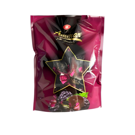 AMMAR DARK Chocolate - Berries flavored 1kg Bag