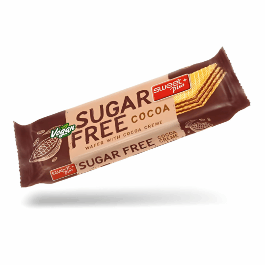 SWEET PLUS SUGAR FREE COCOA WAFTER BAR