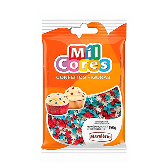MAVALERIO MIL CORES STAR SHAPED  150GR