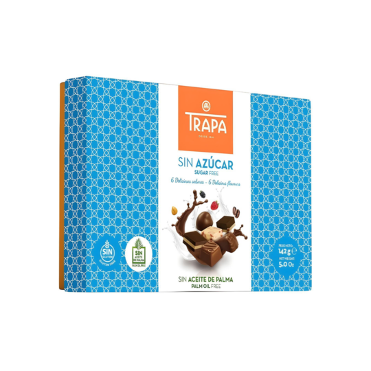 TRAPA PALM OIL FREE & SUGAR FREE ASSORTED CHOCOLATE