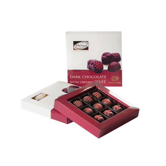 BIND DARK CHOCOLATE WITH CREAMY FRUIT GIFT BOX