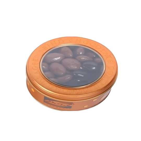 BIND Almond Chocolate Coated Dragee Round Tin 125g