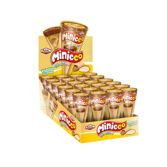 MINICCO CORNET PEANUT CONES