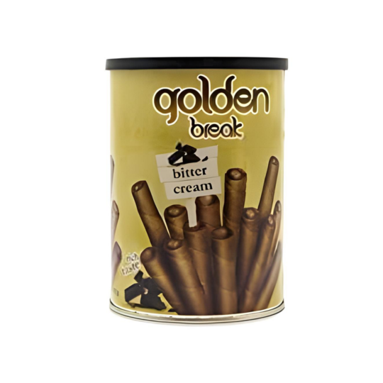 Golden Break Rolled Wafer Stick Filled with Dark Chocolate Cream,400g