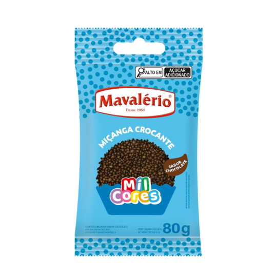 Mavalerio Mil Cores Chocolate Non Pareils 80 g