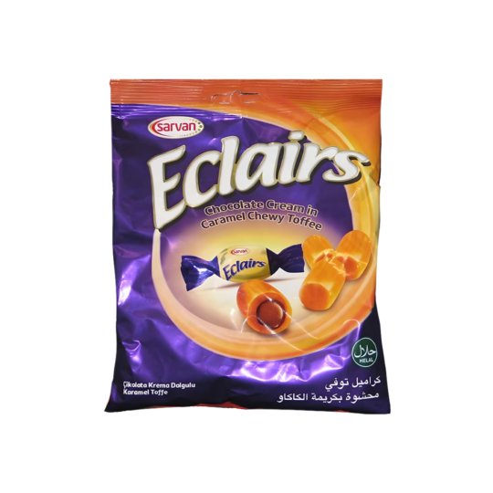 ECLAIRS CARAMEL TOFFEE BAG 500GR