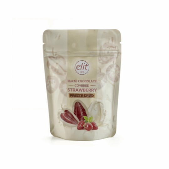 ELIT White chocolate covered strawberry 80GR