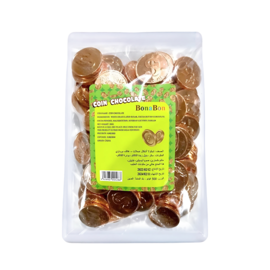 BONABON CHOCOLATE Bronze color COINS