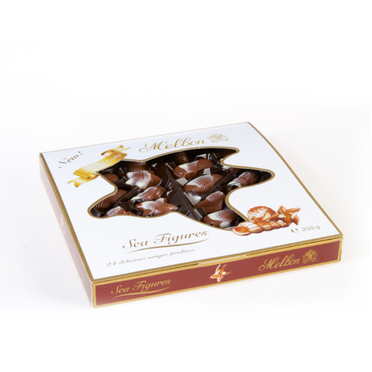 MELBON SEA FIGURES 24 DELICIOUS GIFT BOX 250GR