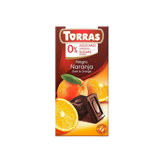 TORRAS SF DARK AND ORANGE CHOCOLATE