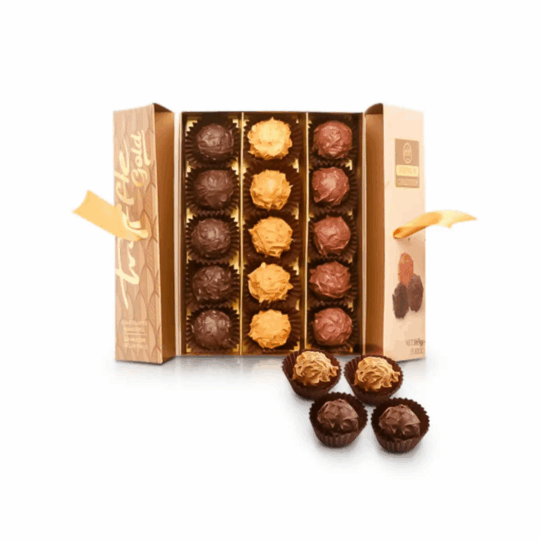 TRUFFLES 165GR BOX - GOLD