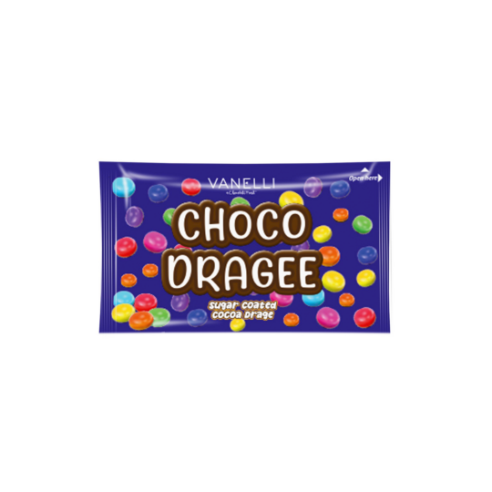 CHOCO DRAGEE CANDY COATED COCOA BEANS 24X15GR Display BOX