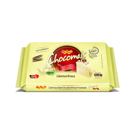 JAZAM CHOCOMAIS TOP WHITE CHOCOLATE BLOCK 1.01KG
