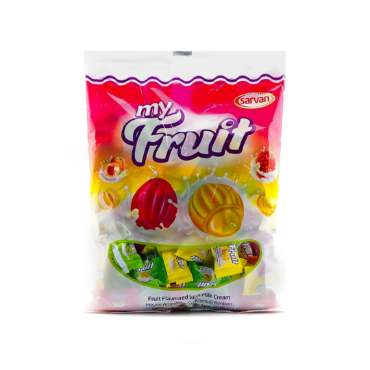 ASSORTED MY FRUIT CANDIES BAG 800GR