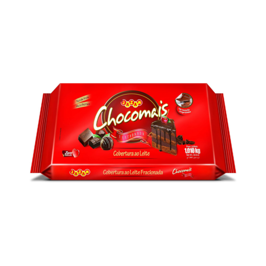 JAZAM CHOCOMAIS TOP MILK CHOCOLATE BLOCK 1.01KG