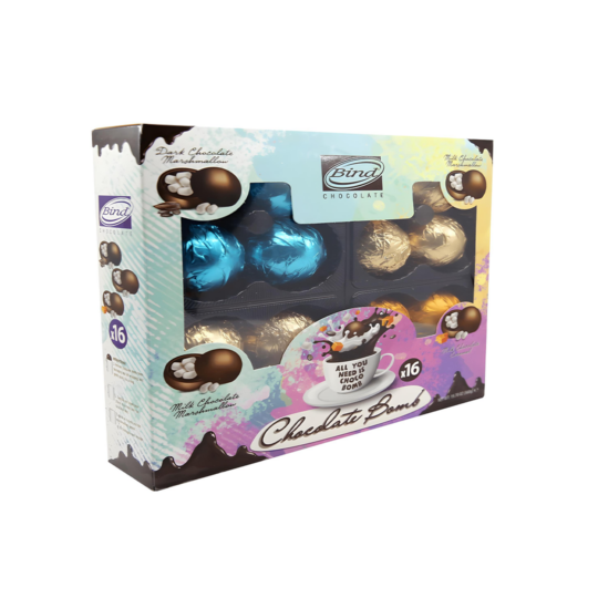 MIXED CHOCOLATE MARSHMALLOWS