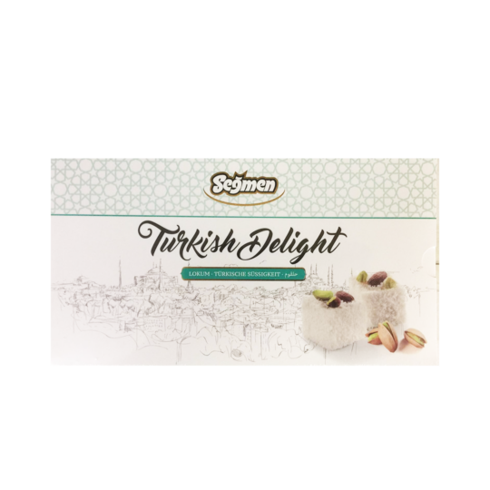 SEGMEN SULTANI TURKISH DELIGHT WITH PISTACHIO 500GR BOX