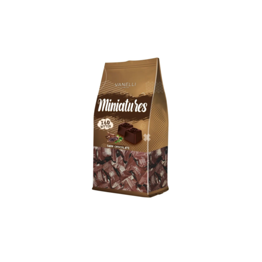 VANELLI MINIATURES DARK CHOCOLATE (%60) 800GR