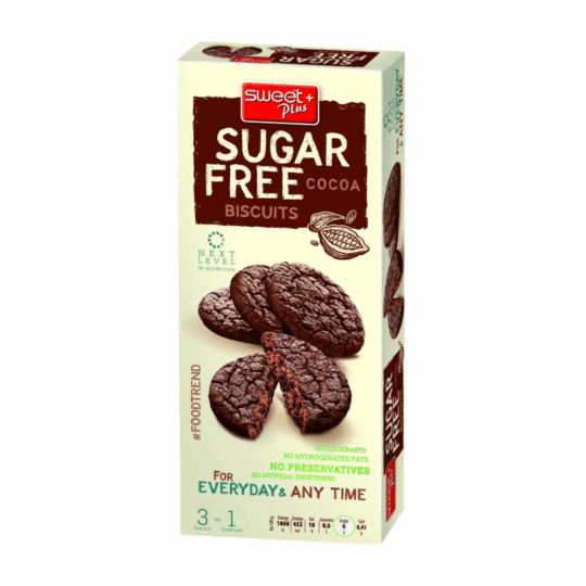 SWEET PLUS SUGAR FREE COCOA BISCUITS