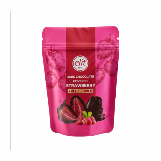 ELIT Dark chocolate covered strawberry 80GR